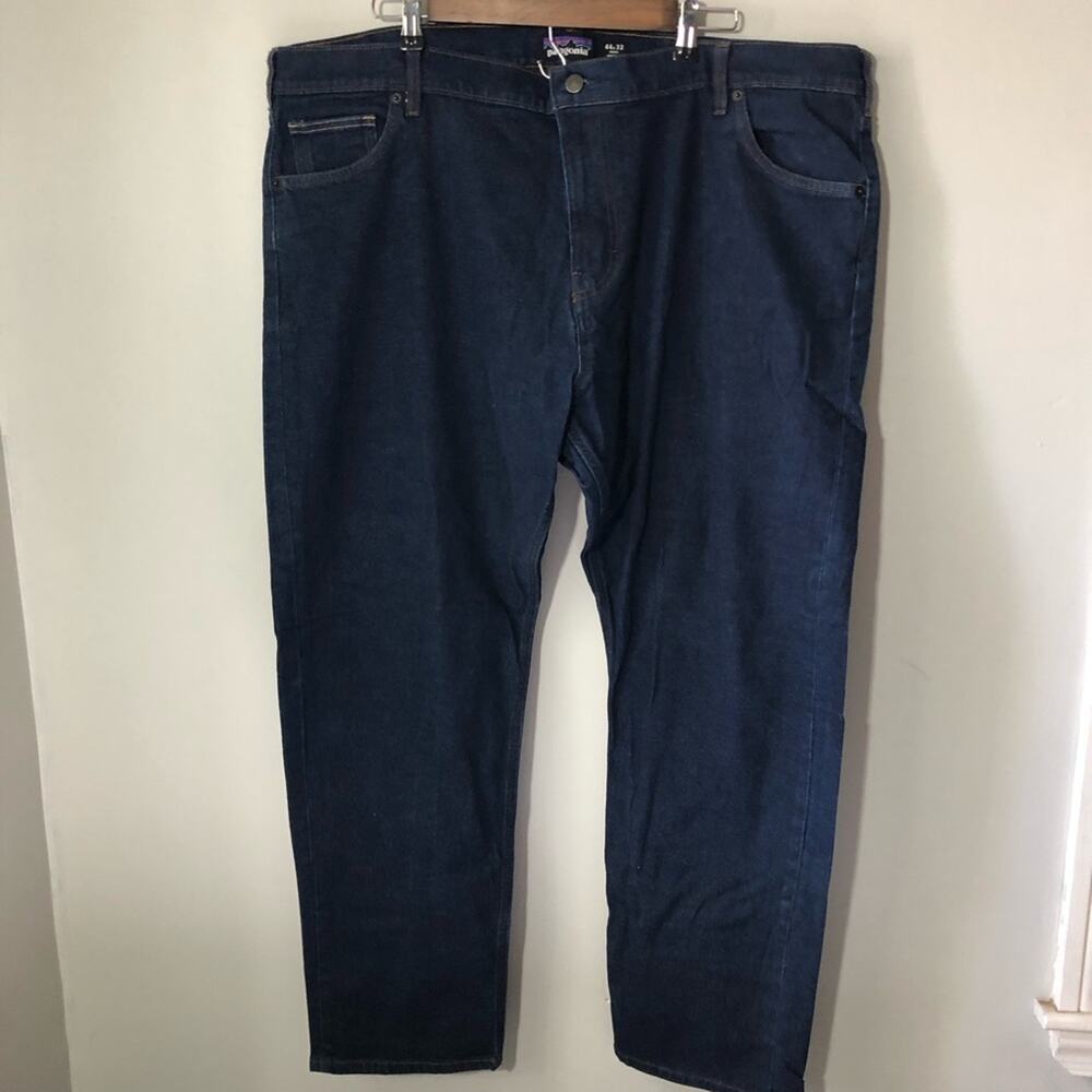 Patagonia mens dark wash jeans 44x32 EUC sty21625fa21 regular straight